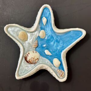 Coastal Starfish Candle